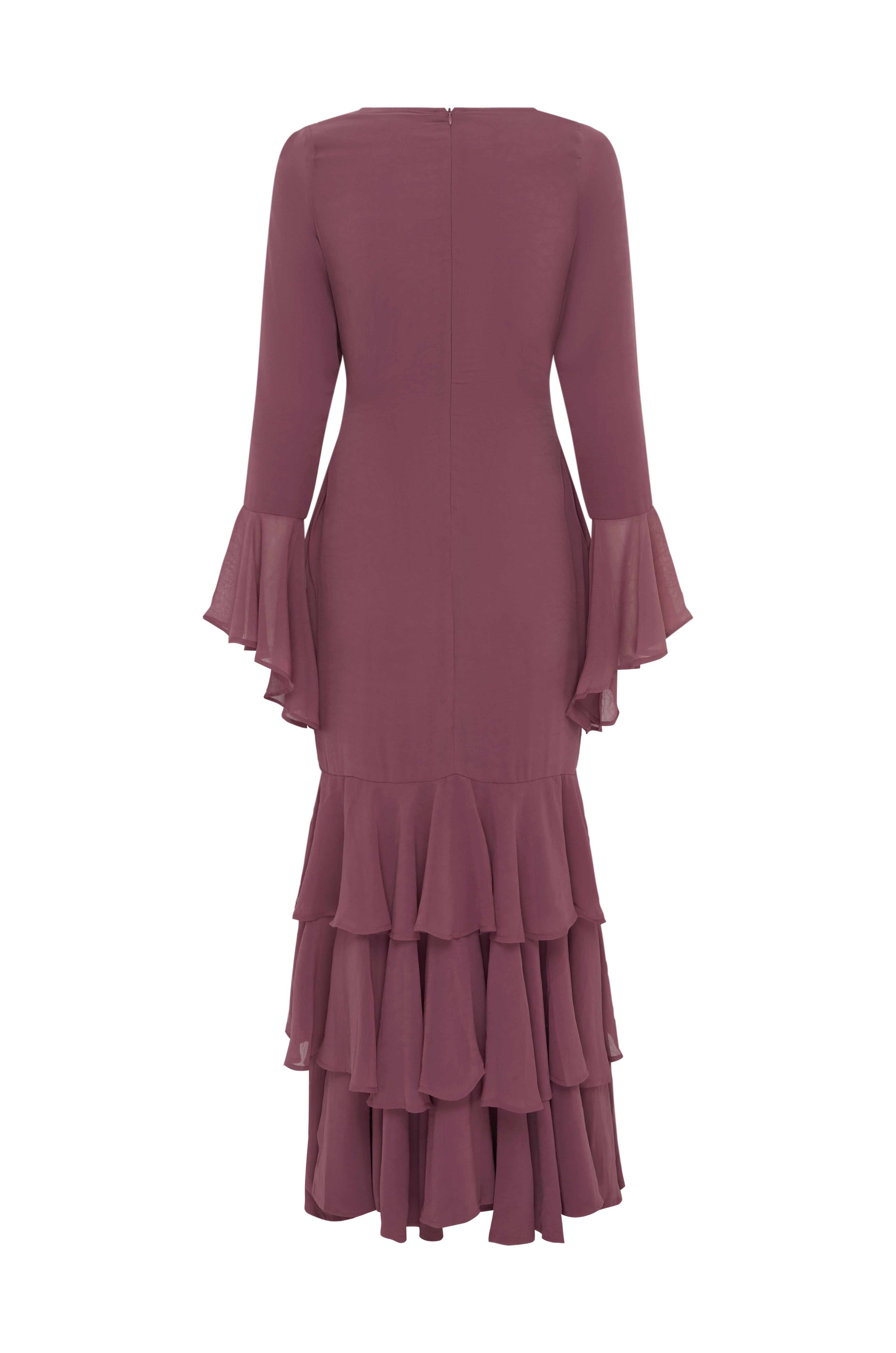 ‘ROZHIN’ Dress - Plum