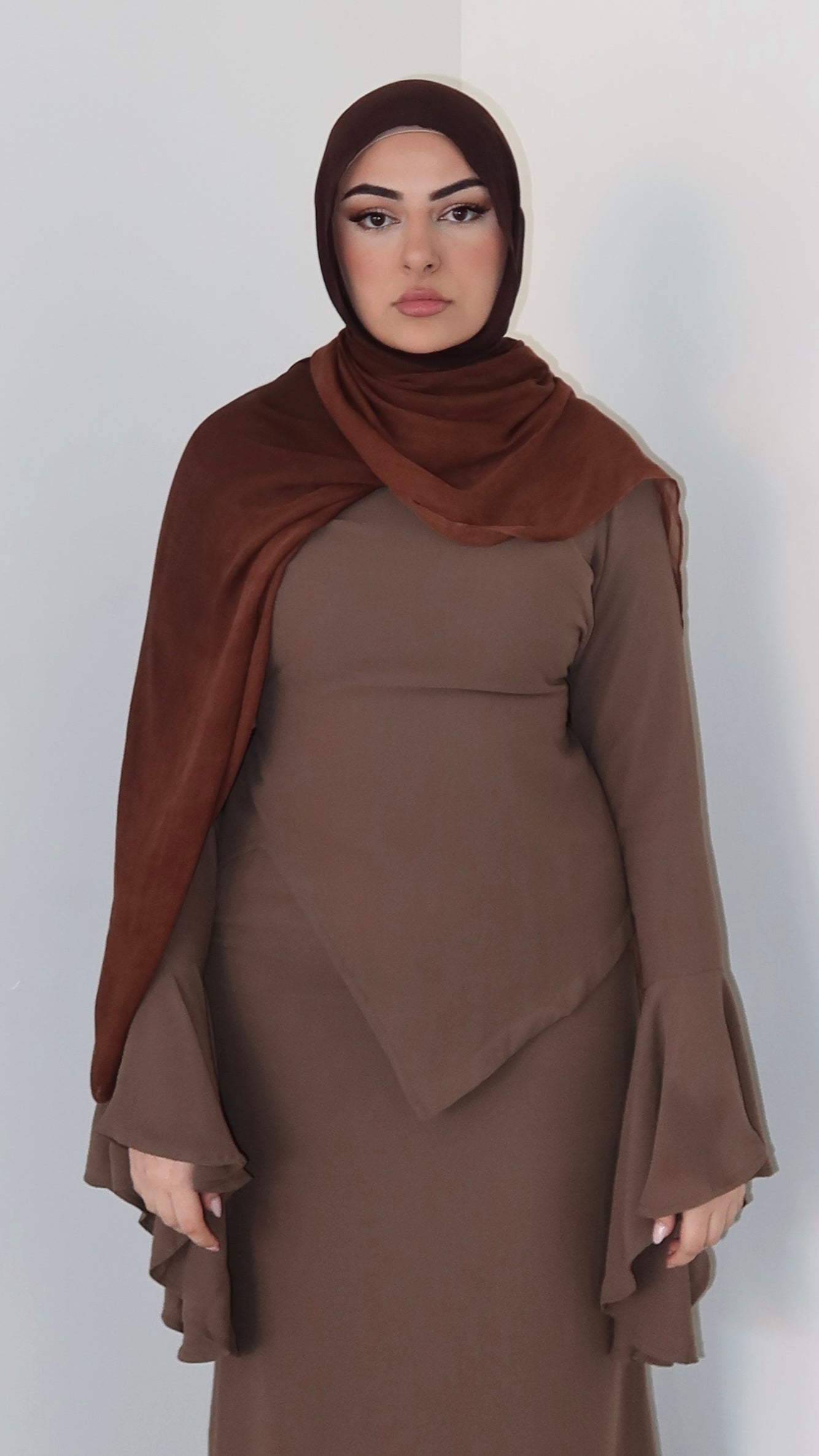 ‘ZARIF’ Top - Khaki Brown