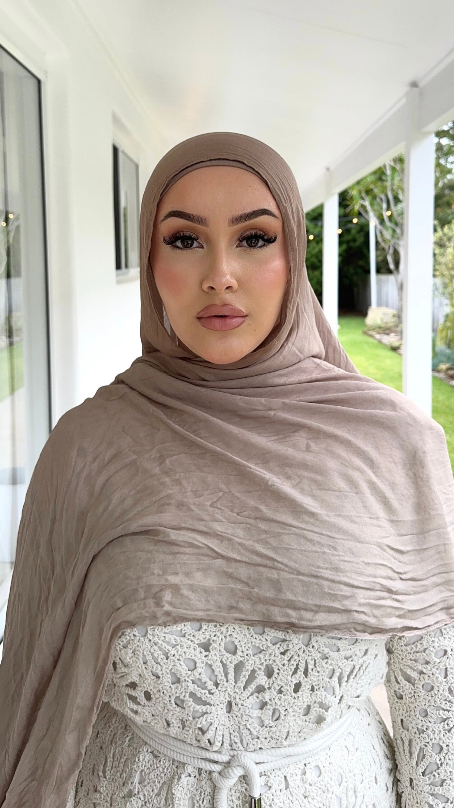 ‘LATTE’ (OMBRÉ) - Premium Modal Hijab