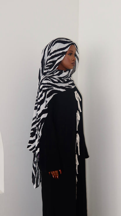 ‘ZEBRA’ Premium Modal Hijab