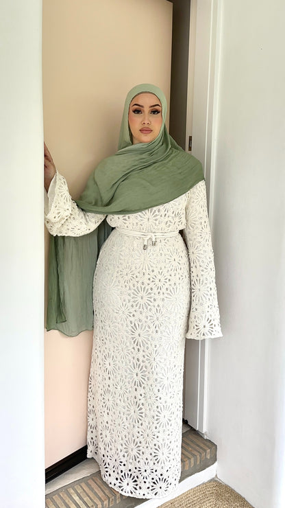 ‘MATCHA’ (OMBRÉ) - Premium Modal Hijab