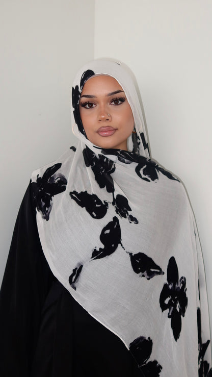 ‘FLORA’ - Premium Modal Hijab