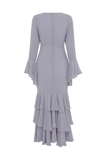 ‘ROZHIN’ Dress - Baby Blue