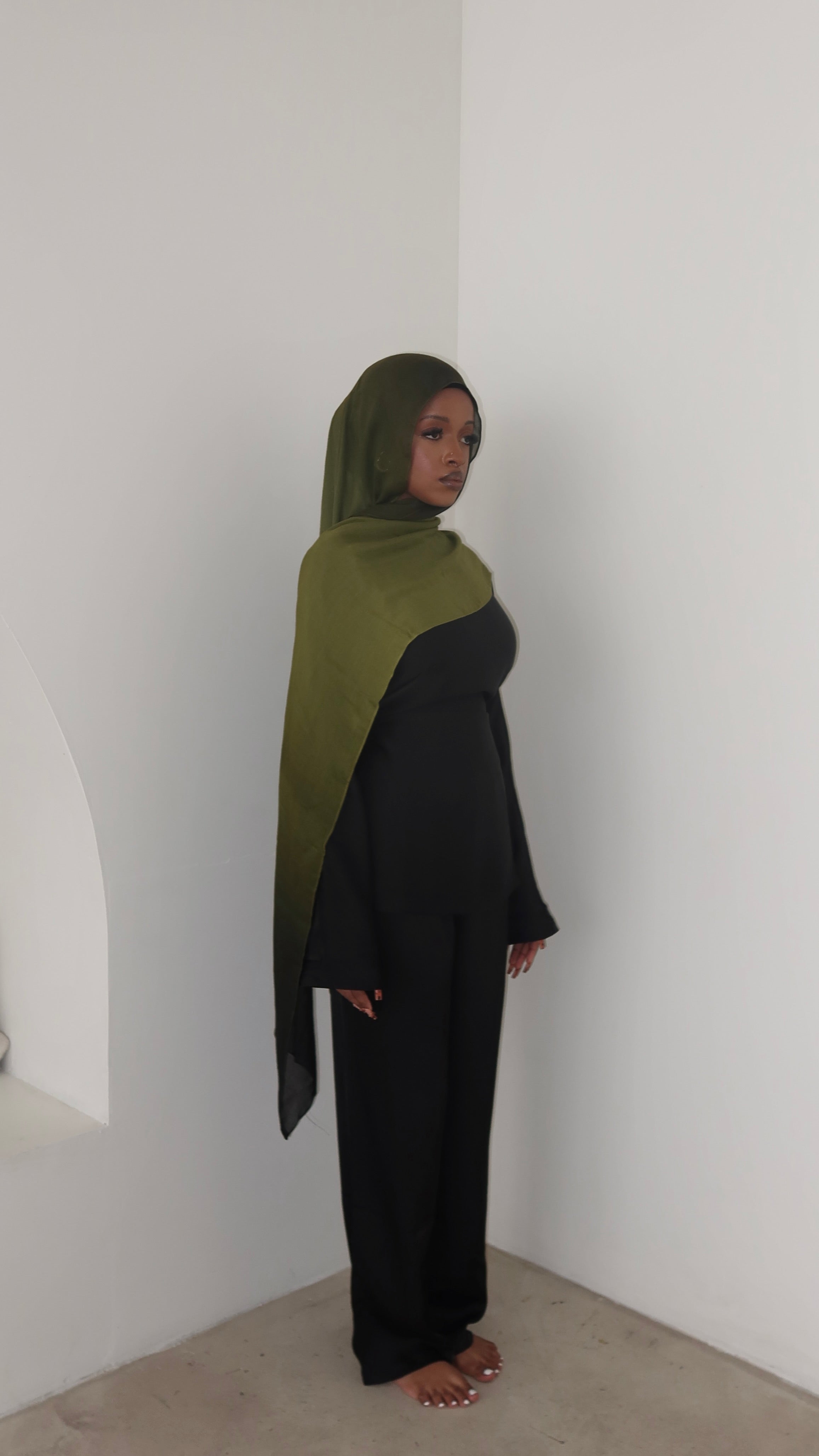 ‘MOSS’ (OMBRÉ)- Premium Modal Hijab