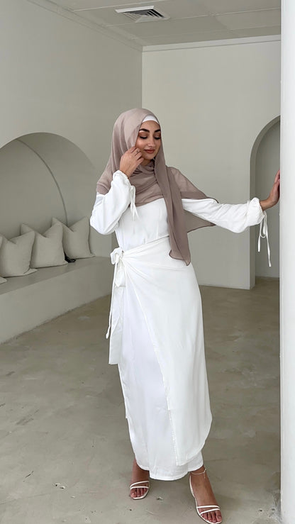 ‘MEYRAH’ Dress - White
